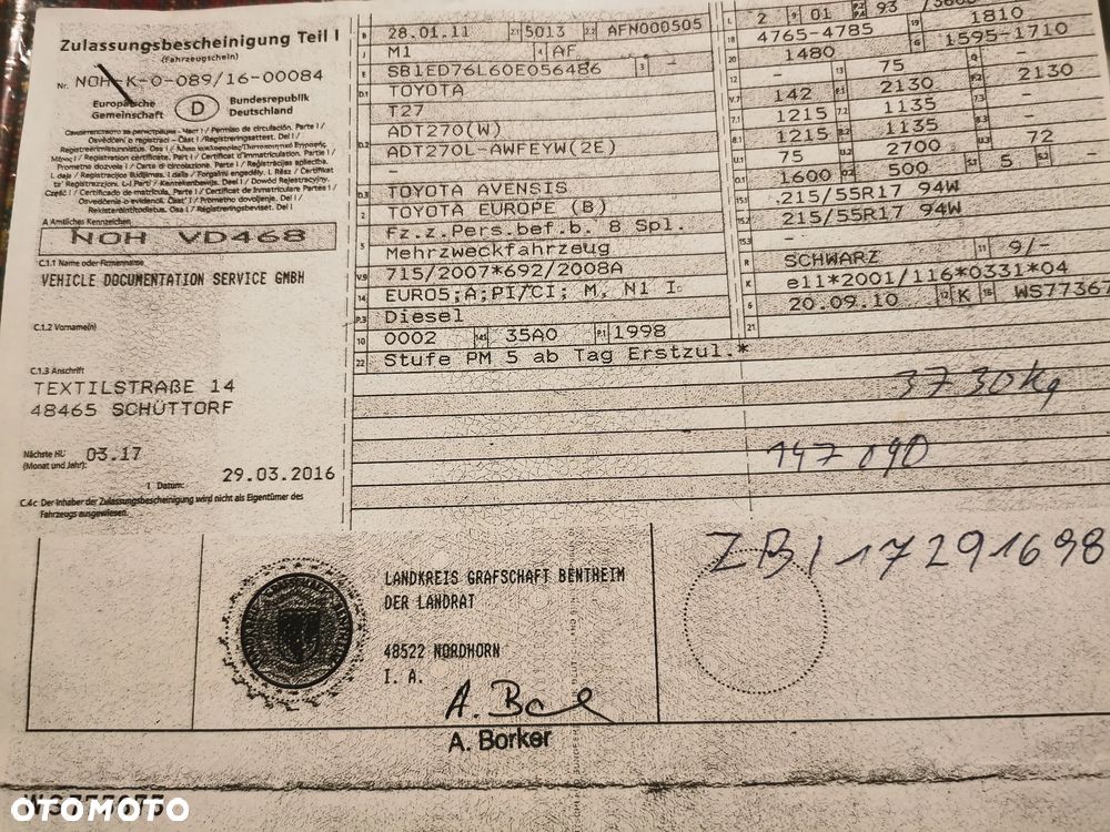 Toyota Avensis 2.0 D-4D Sol - 12