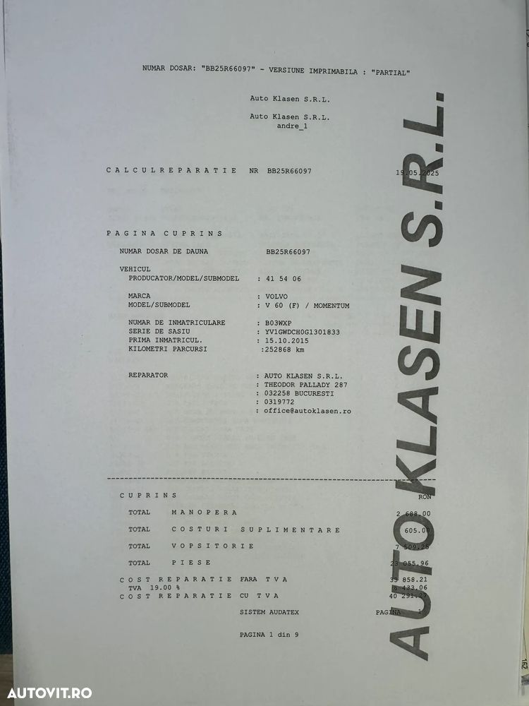Volvo V60 D6 Twin Engine Geartronic Momentum - 36