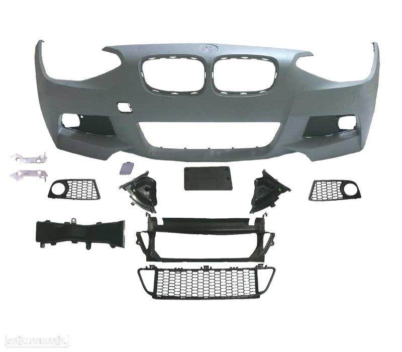 PARA-CHOQUES FRONTAL BMW F20 F21 11-15 LOOK M - 2