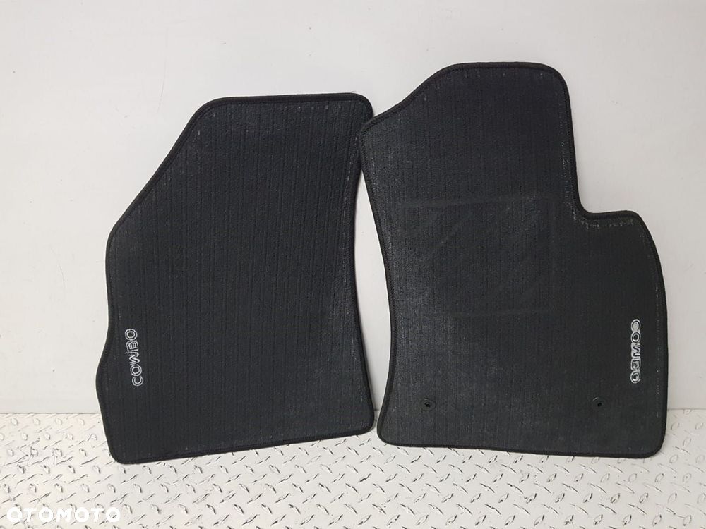 FABRYCZNIE NOWE PRZEDNIE ORYGINALNE DYWANIKI WELUROWE OPEL COMBO D 11-18 95599838 - 3