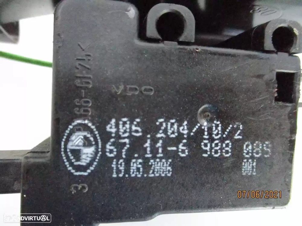 MOTOR ABERTURA TAMPA DE COMBUSTÍVEL BMW 5 2006 -406204102 - 3