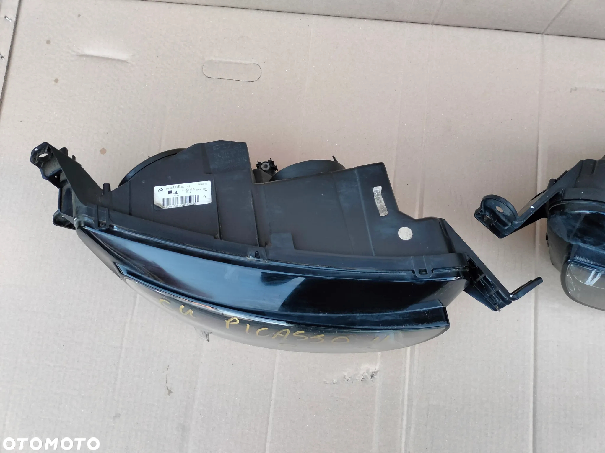 CITROEN C4 II PICASSO  REFLEKTOR LAMPA  LEWA PRZÓD UK - 5