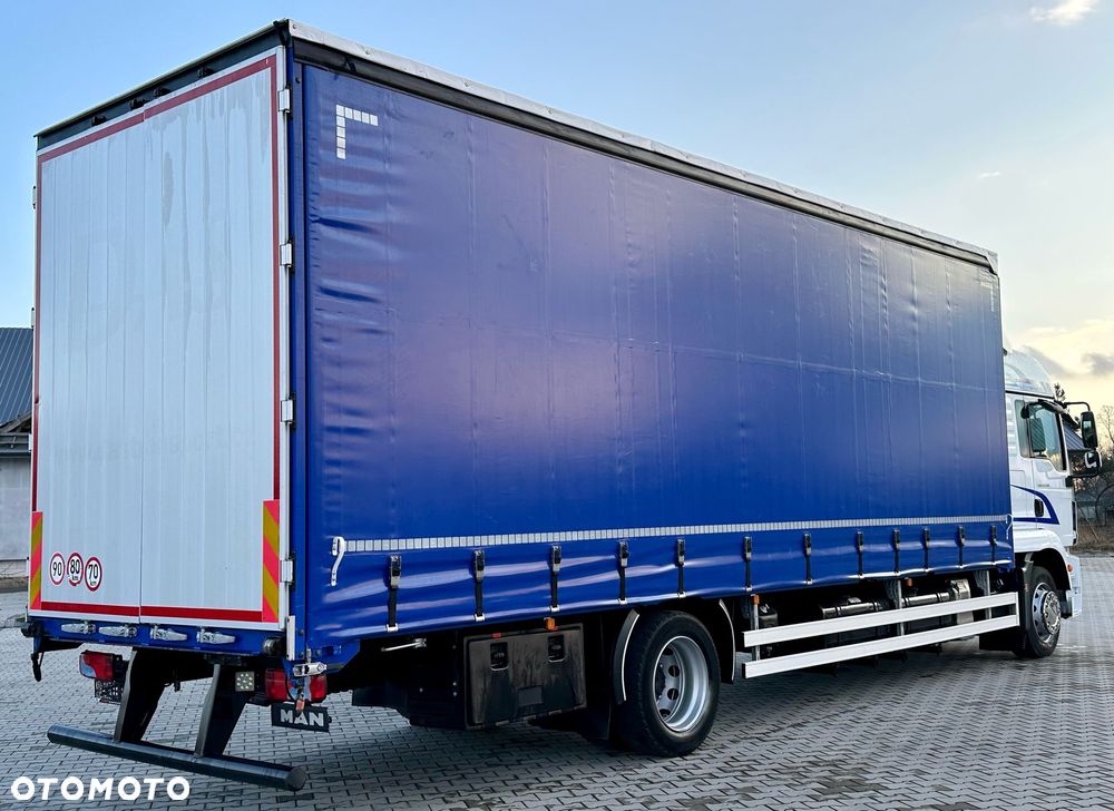 MAN TGM 15.290 / FIRANKA / 20 EUROPALET / AUTOMAT / SYPIALKA / DMC 16 T / 8 400 KG ŁADOWNOŚĆ - 3