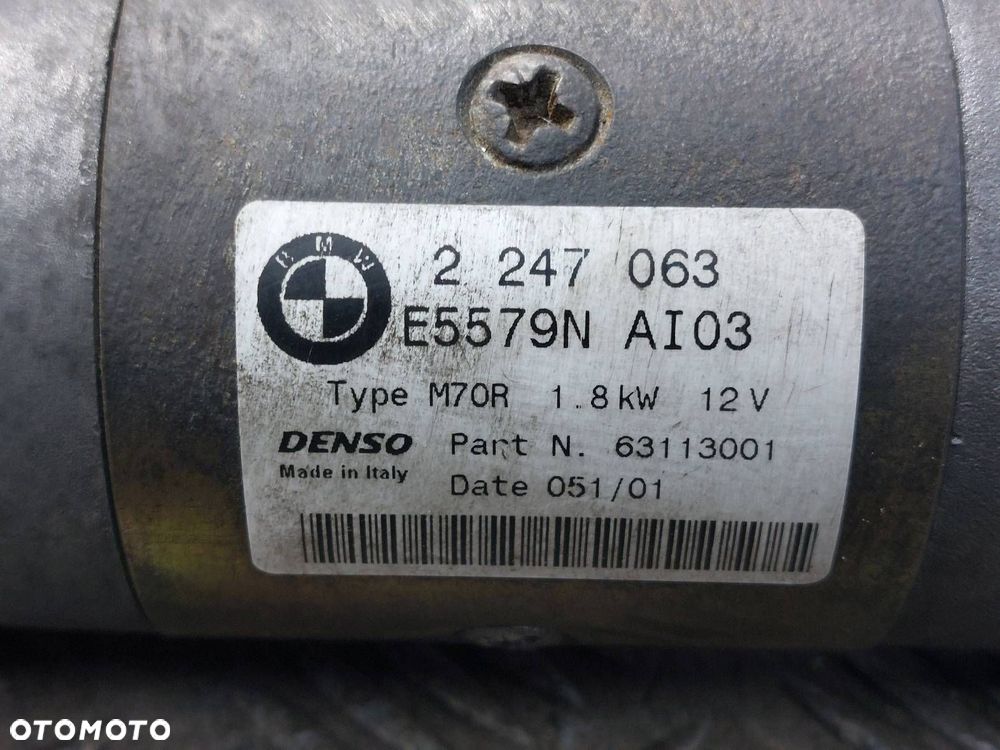 ROZRUSZNIK BMW E46 320D 2.0 D M47 MANUAL 2247063 - 4