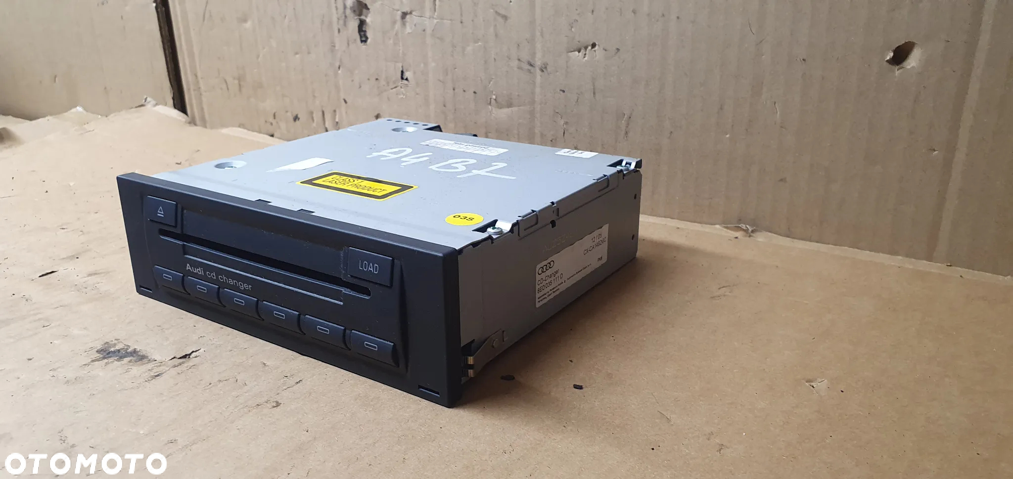 Zmieniarka płyt CD Audi A4 B7 8E0035111D - 3