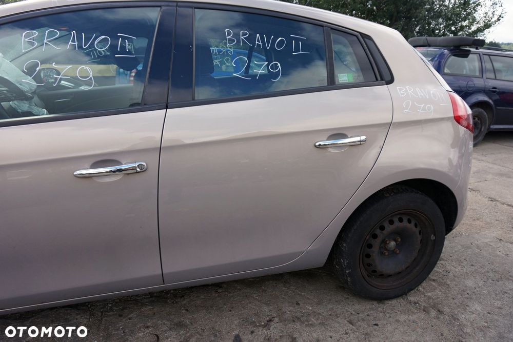 DRZWI TYLNE LEWE BRAVO II 5D HB 279  BEŻOWY FIAT 2007-2014 - 3