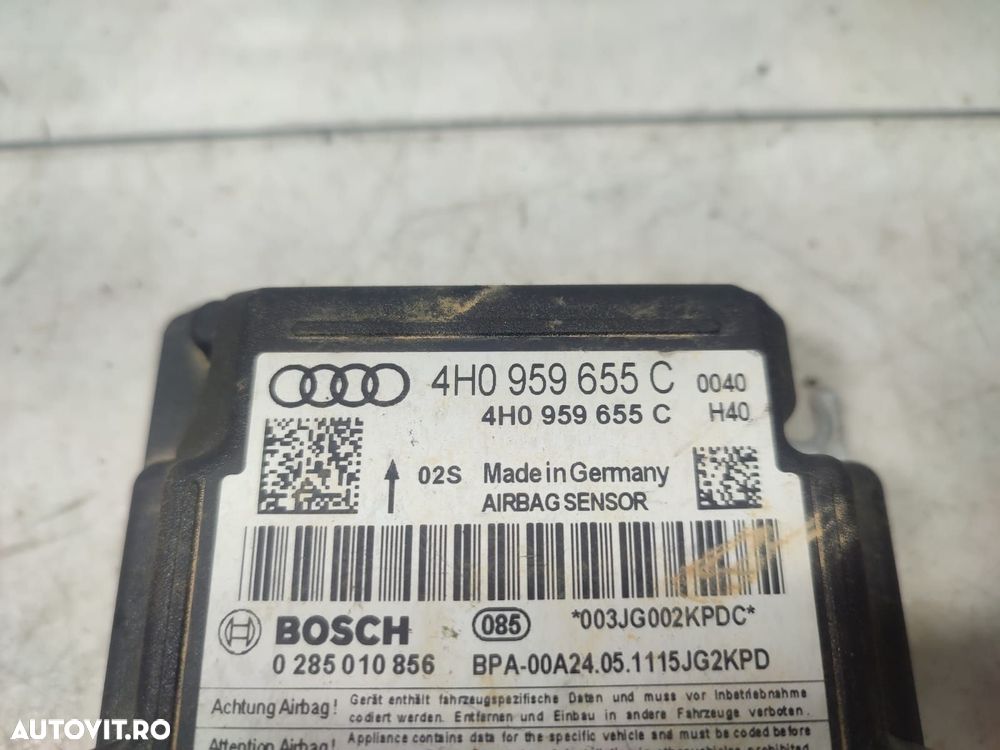 Calculator modul airbag 4H0959655C Audi A6 4G/C7 [2010 - 2014] - 5