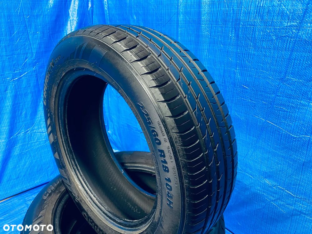 OPONA 18 OPONY LETNIE LATO KOMPLET OPON 4SZT KUMHO CRUGEN HP91  225/60R18 104H BIEŻNIK 5,3mm ROCZNIK 2022 - 5