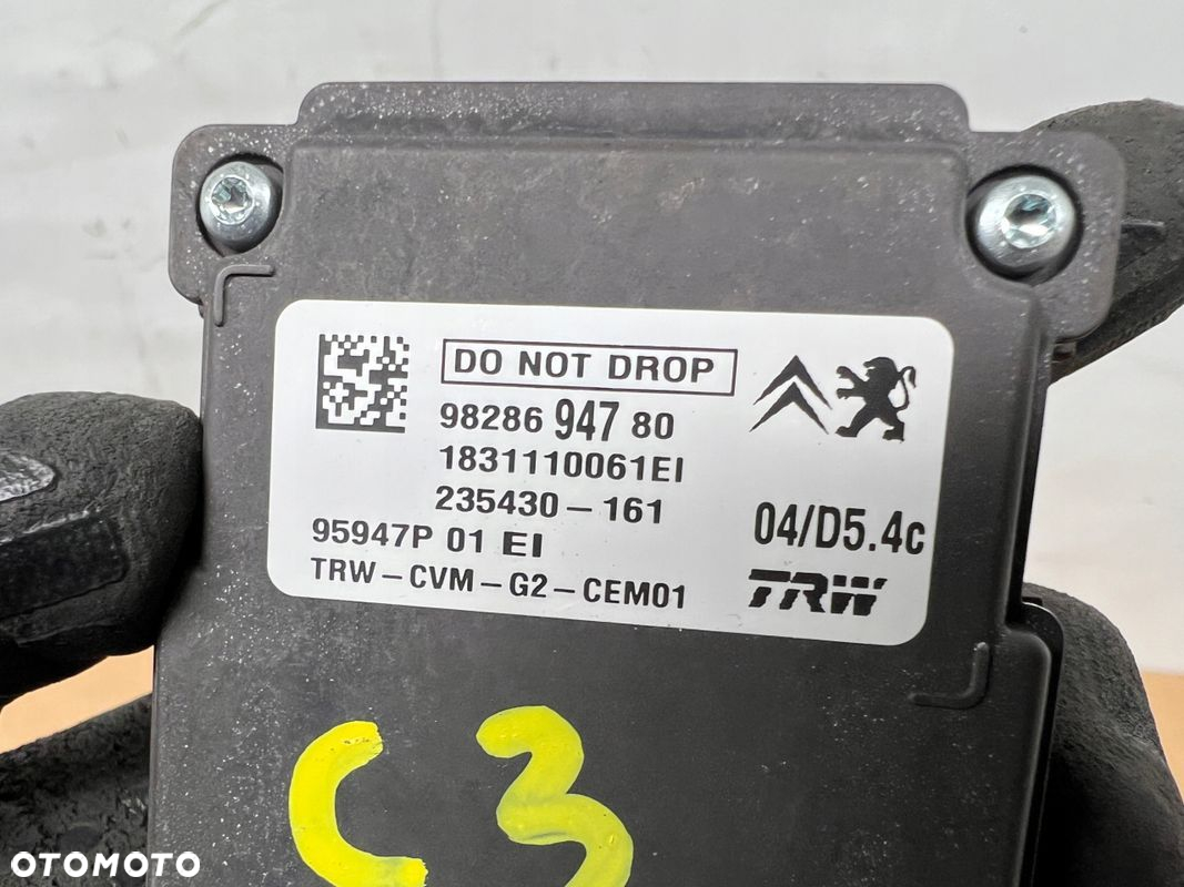 Citroen C3 III lusterko wewnętrzne obudowa sensor 9828694780 - 2