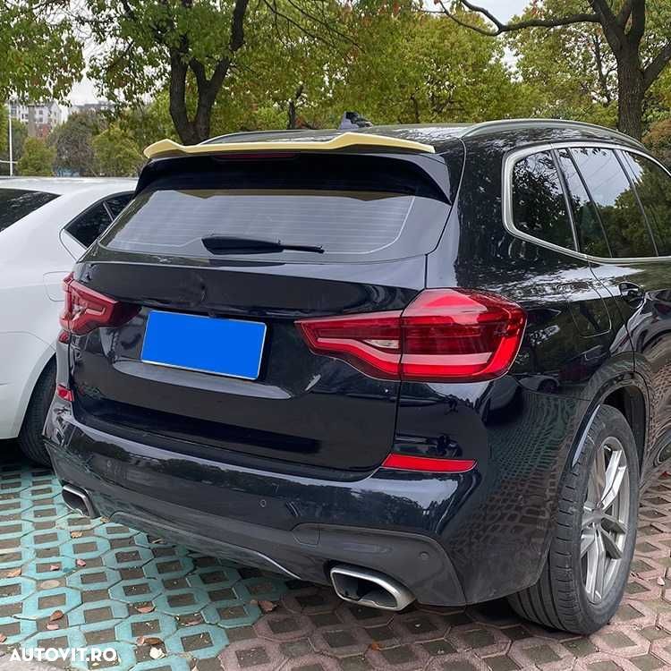 Eleron Luneta Lip Portbagaj Spoiler M pentru BMW X3 G01, Negru Lucios - 1
