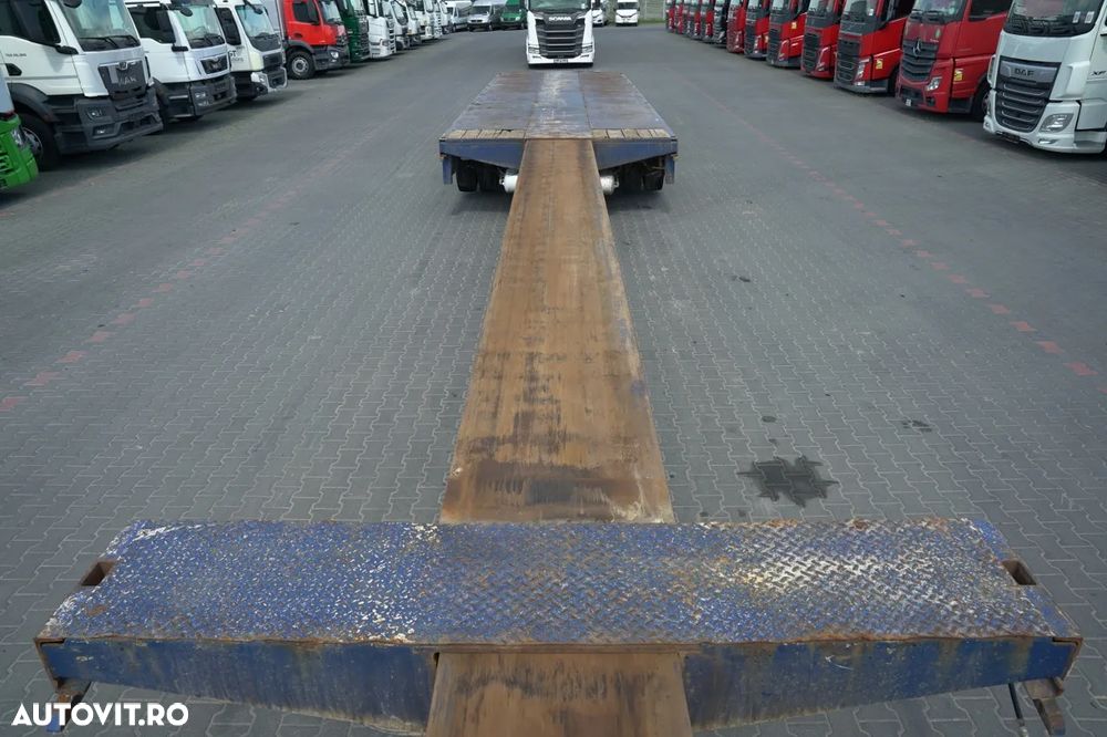 Faymonville BETON JOS / SPZ-6WAAU / EXTENSIBIL / TRANSPORTATOR / 30,3 M / MASĂ NETĂ: 88 T / AXE DE DIRECȚIE / SAF - 22