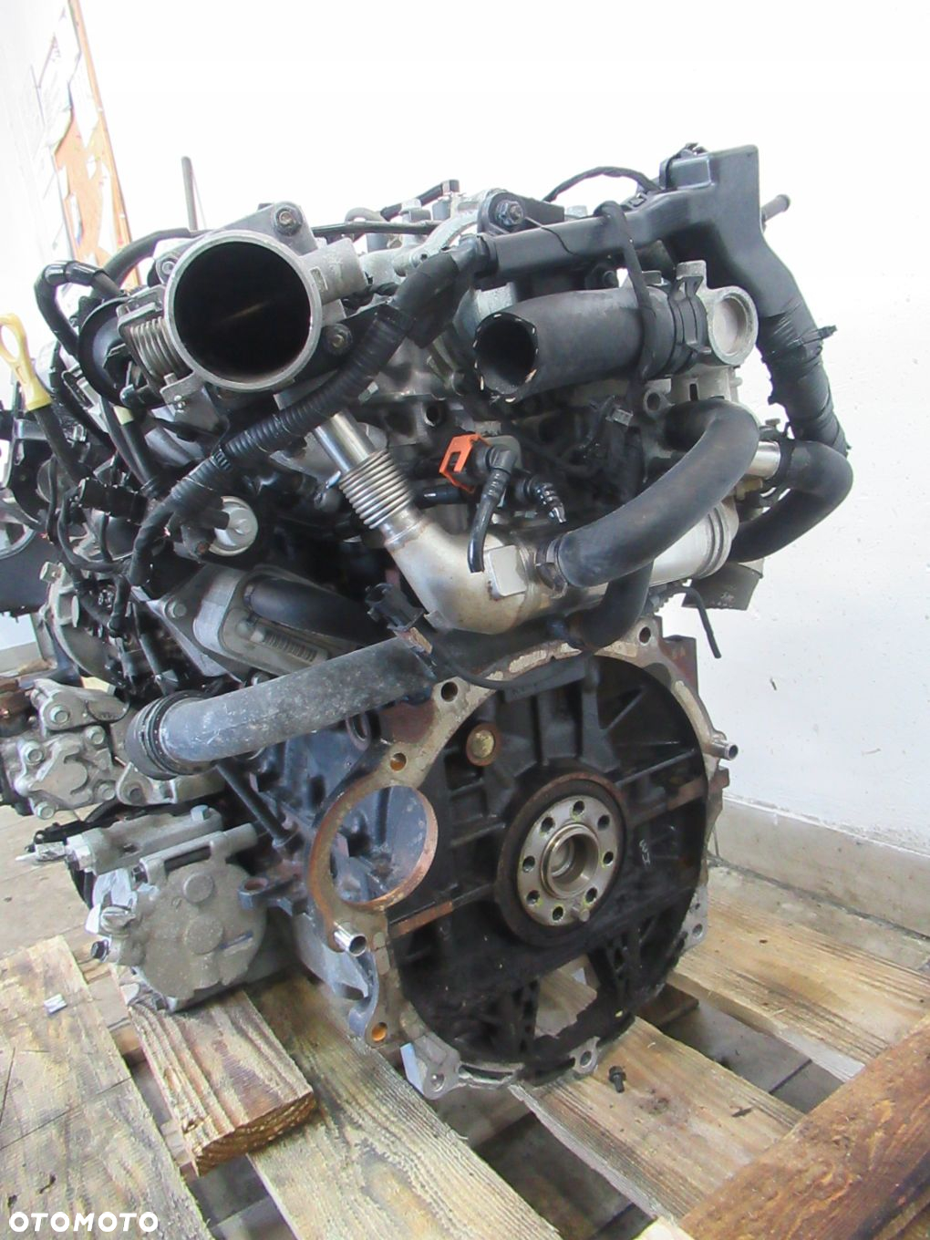 Silnik kompletny KIA Hyundai 1.6 crdi D4FB pompa na pasku - 4