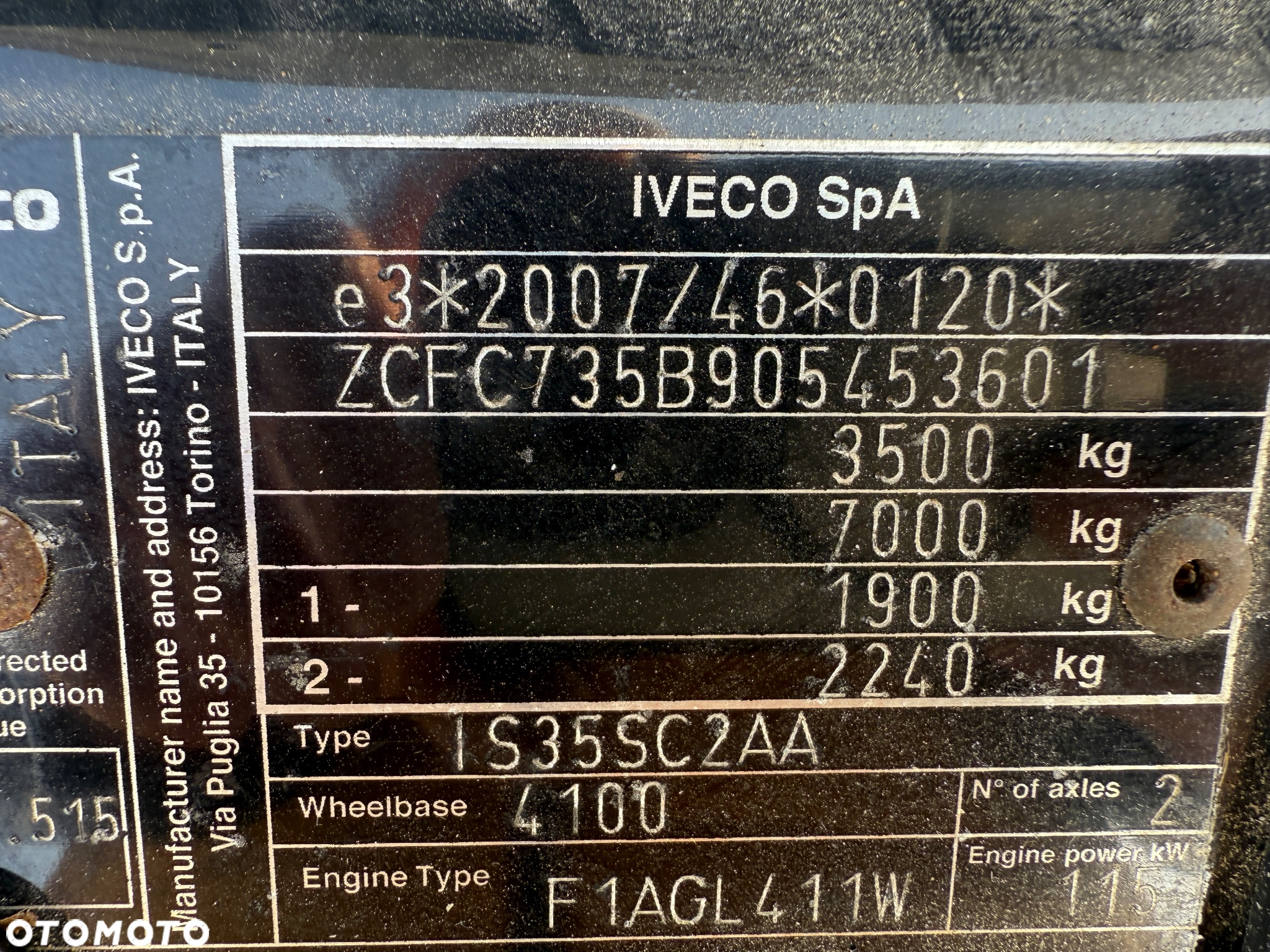 Iveco Brygadówka 7 miejsc/Daily 35-160 V/MAXI/Serwis IVECO/manual/PDC/Kamera - 27
