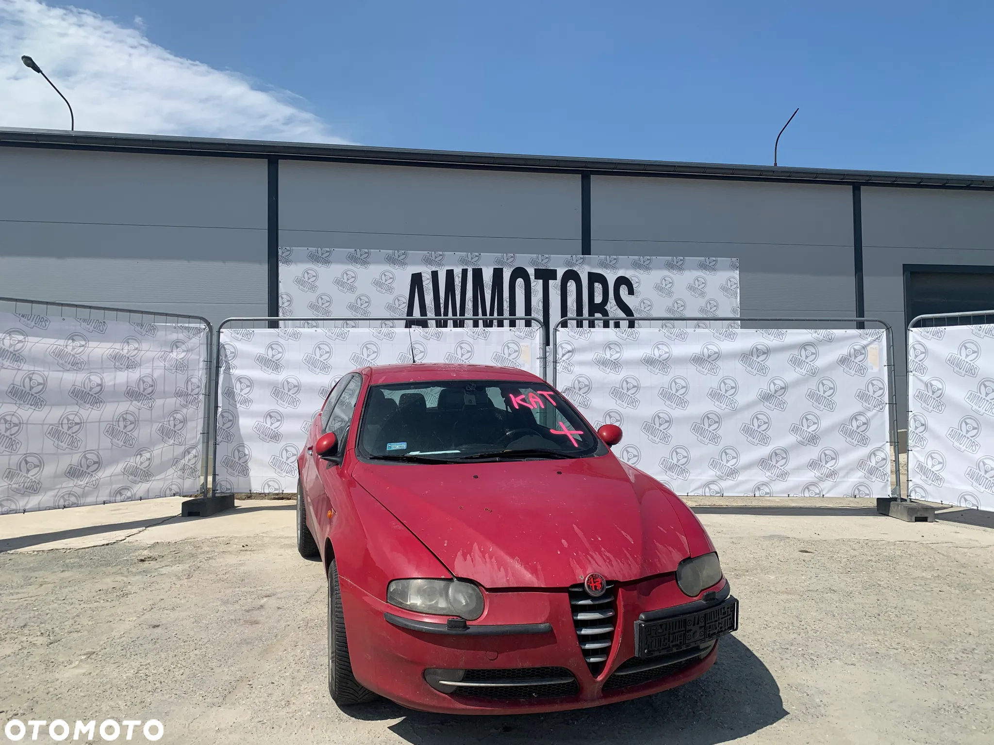 ALFA ROMEO 147 2004 *SAMOCHÓD NA CZĘŚCI*987 MASKA LAMPA DRZWI LUSTERKO ZDERZAK GRILL BŁOTNIK KLAPA BELKA PRAWE LEWE PRZÓD TYŁ - 2