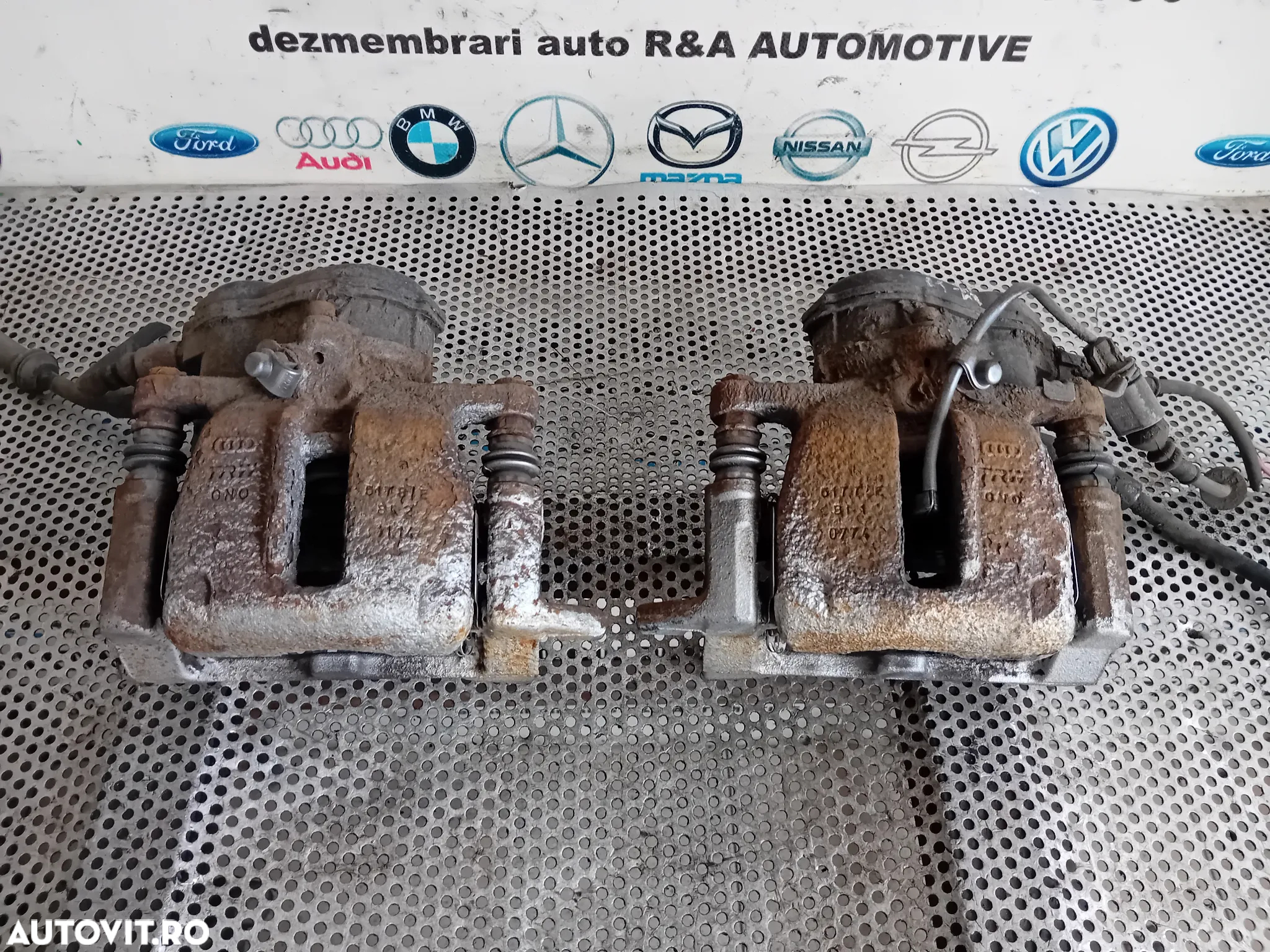 Etrieri Etrier Stanga Dreapta Spate Electric Audi A6 4G C7 2012-2018 Testati Motor CNH Cutie NYU - 3