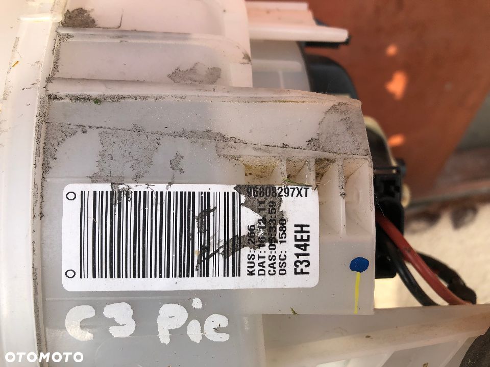 CITROEN C3 PICASSO 2008-2017 NAGRZEWNICA 96808297XT - 2