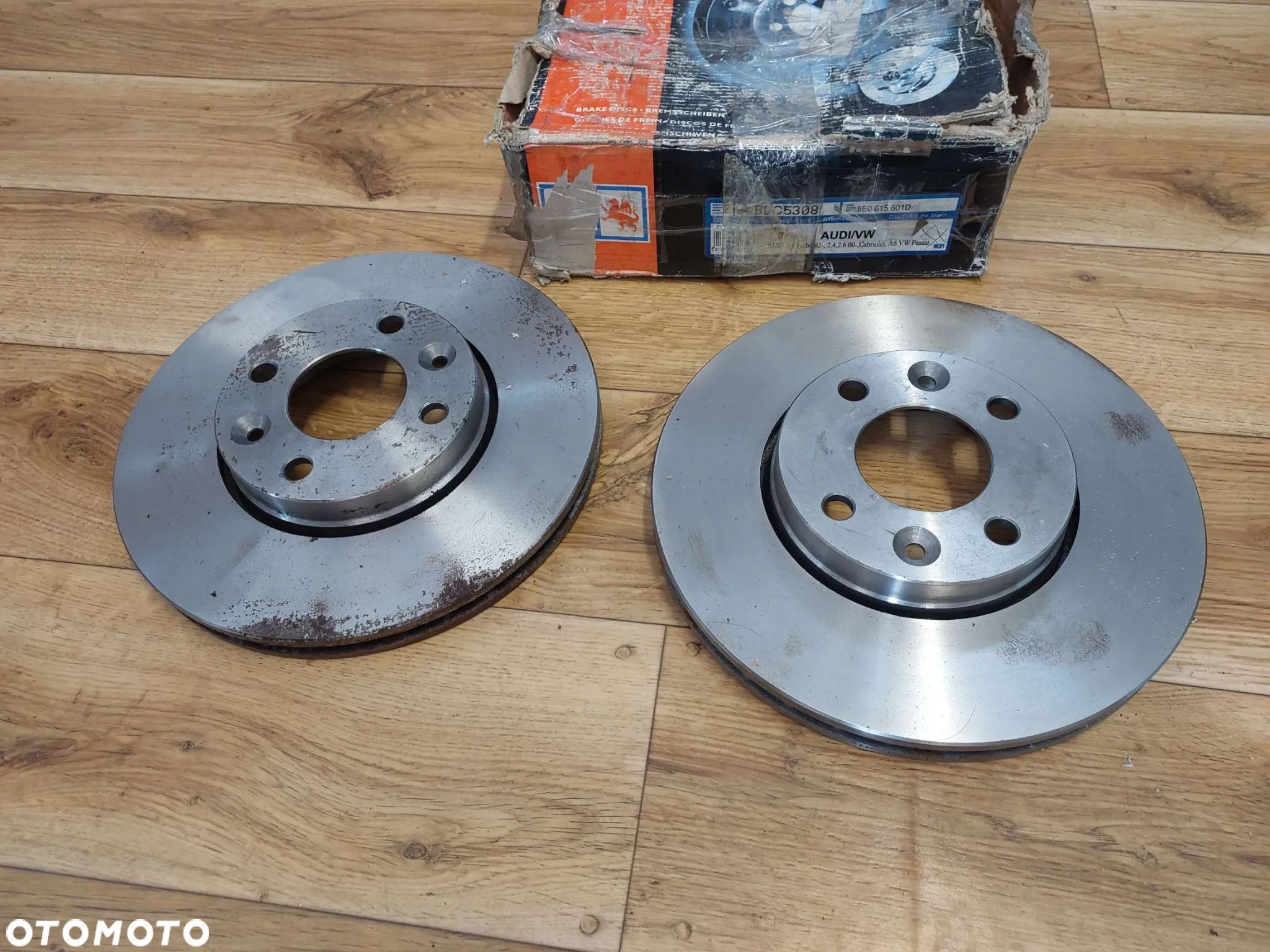 TARCZA HAM. 255X39,7x12 TYŁ AUDI A4 B6, A4 B7; SEAT EXEO, EXEO ST; VW PASSAT B5, PASSAT B5.5 1.6-3.2 04.00-05.13 - 1