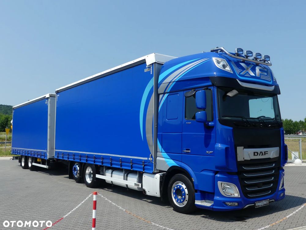 DAF XF 106.530 / EURO 6 / ZESTAW PRZEJAZDOWY / TANDEM / - 1