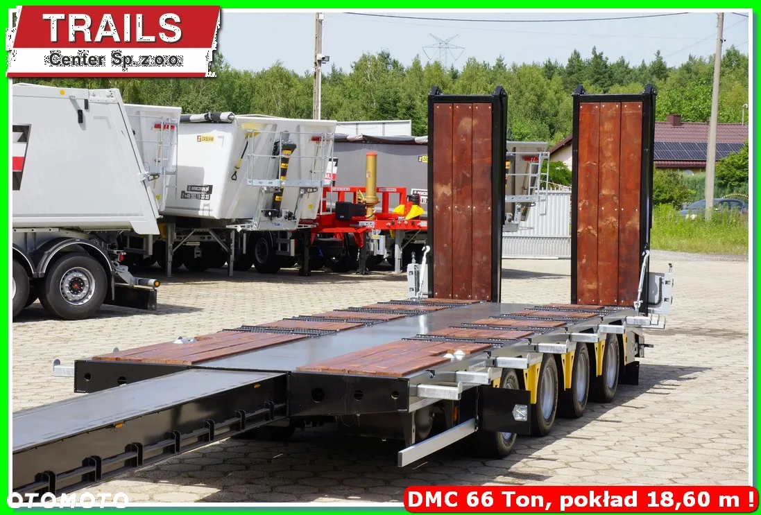 Inny Niska podłoga 4-osie, rozciągana dł. 18,60 m,  własne PTO, NAJAZDY HYDRAULICZNE. !!! - 25