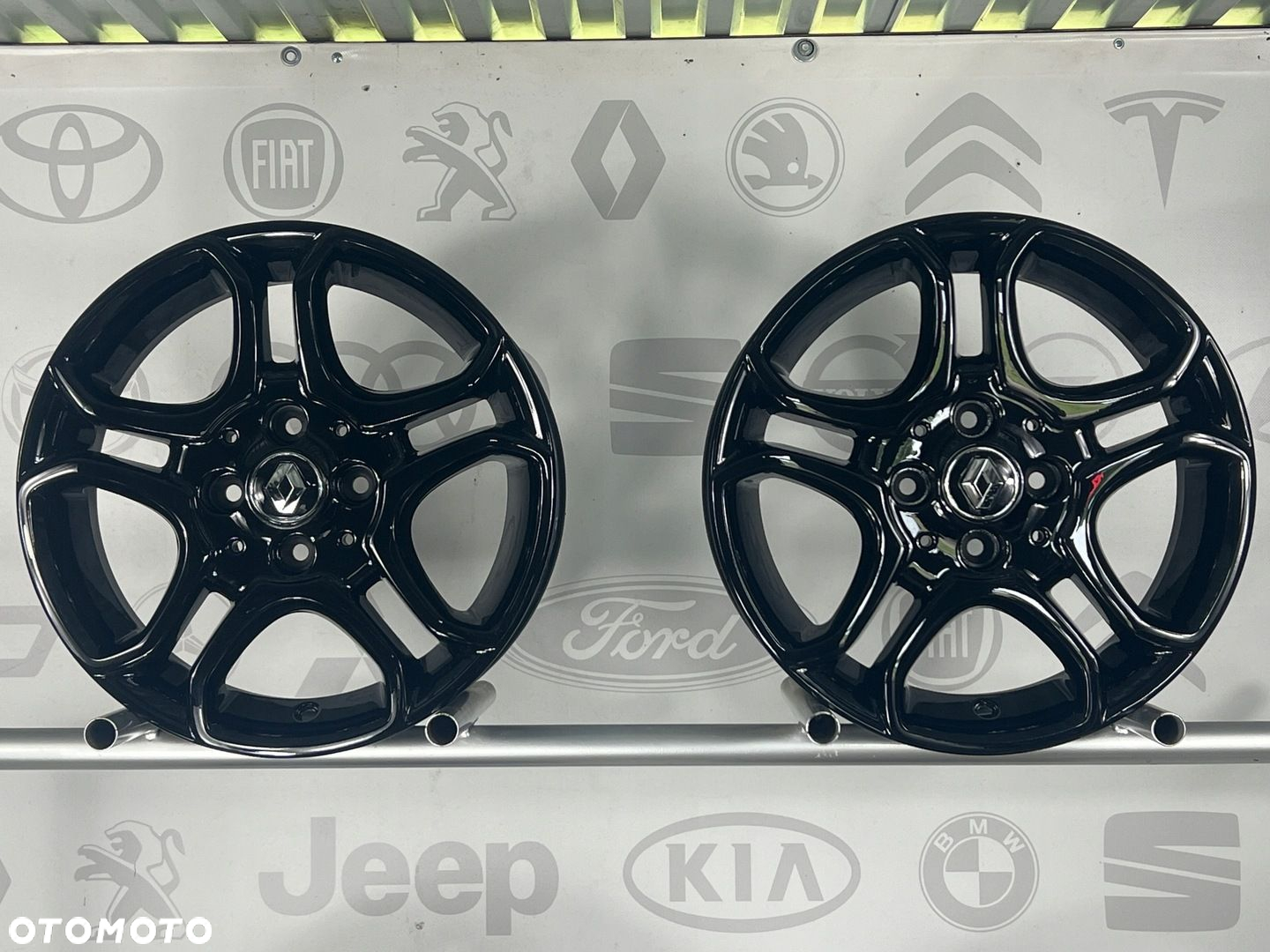 FELGI ALU SMART A453 RENAULT CLIO TWINGO 15 4X100 ET32 ORYGINALNE - 3