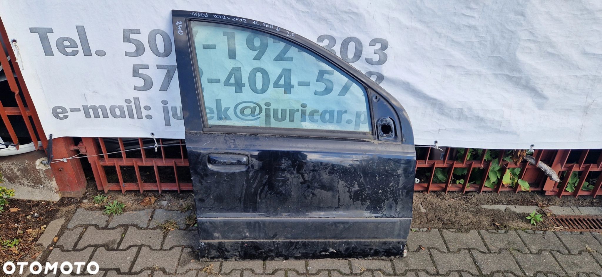 Drzwi Fiat Panda II 2003-2012r. Przód prawy - 1