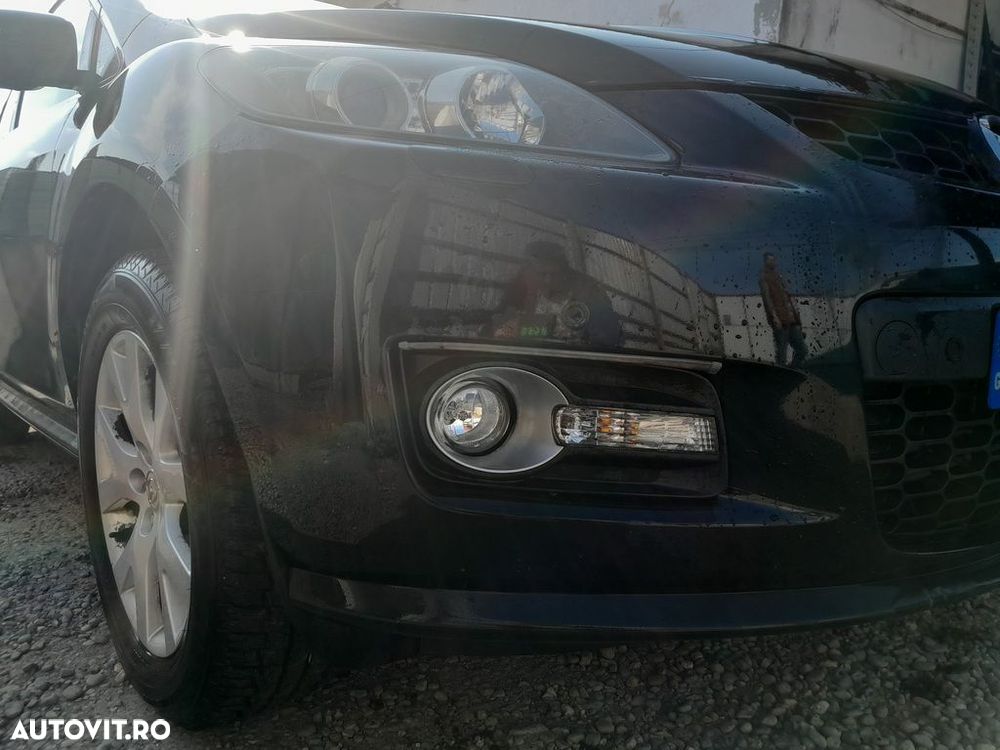Bara fata Mazda CX - 7 2006 - 2012 Negru (541) model cu spalatoare far MODEL BENZINA - 3