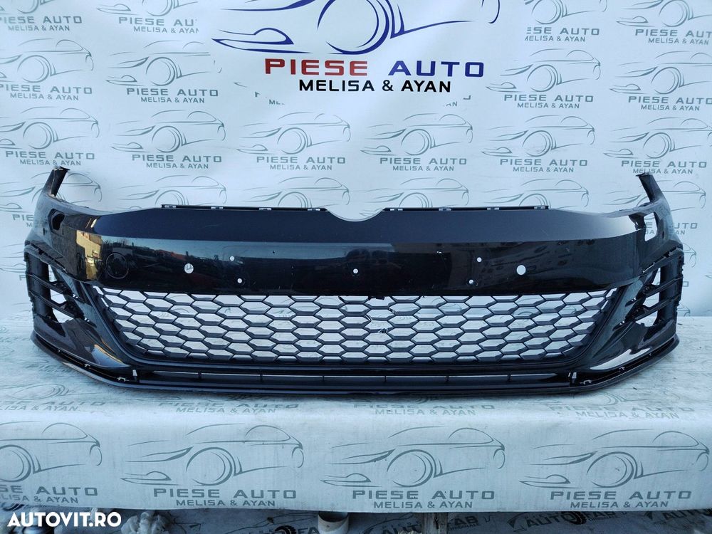 Bara fata Volkswagen Golf 7 GTI-GTD Facelift  Gauri pentru 4 senzori si spalatoare faruri  2017 - 2019 - 1