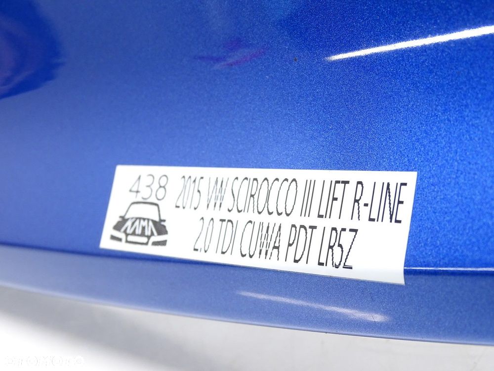 SPOILER LOTKA KLAPY TYŁ VW SCIROCCO III 1K8 LIFT R R-LINE 1K8827933M LR5Z - 7