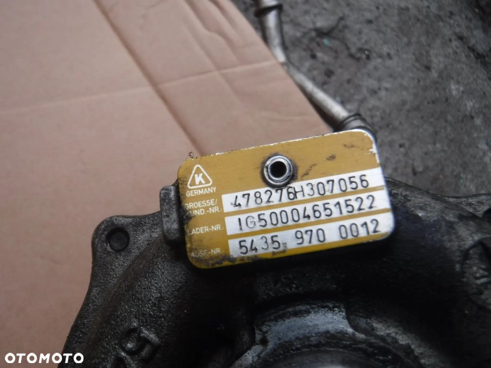 Renault Clio III 1.5 DCI Scenic II Nissan turbina 54359700012 - 2