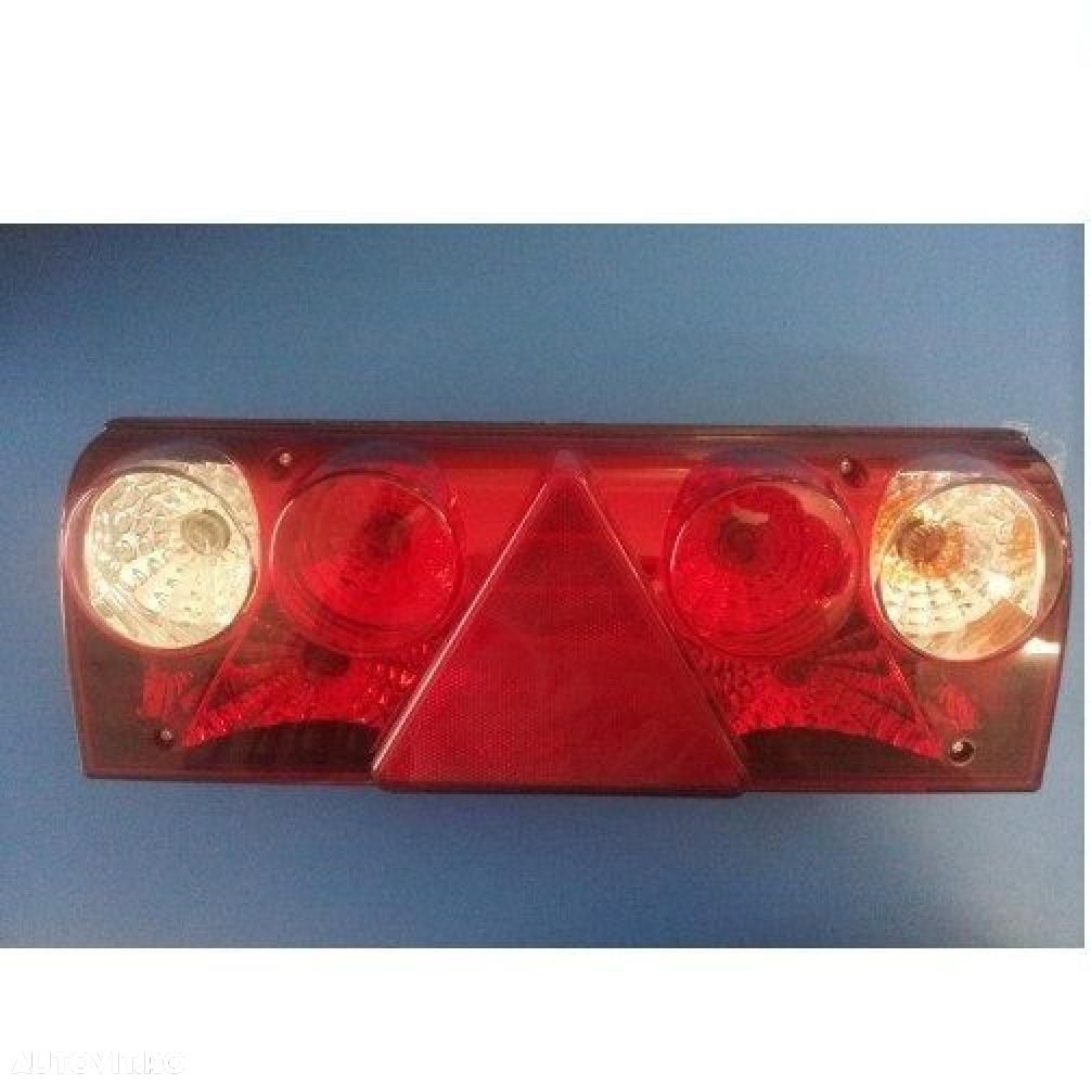 Lampa stop cu led,cu bec iveco,man,mercedes,daf,scania,isuzu,ford - 1