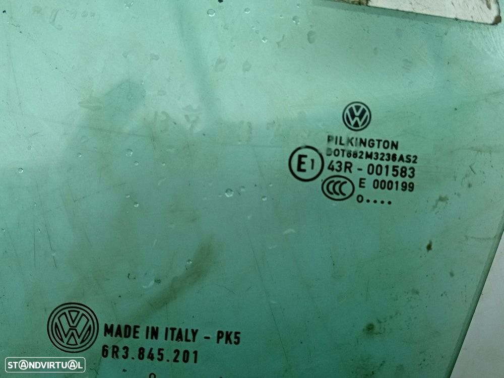 Vidro porta frente esquerda VOLKSWAGEN Polo (6R, 6C) - 2
