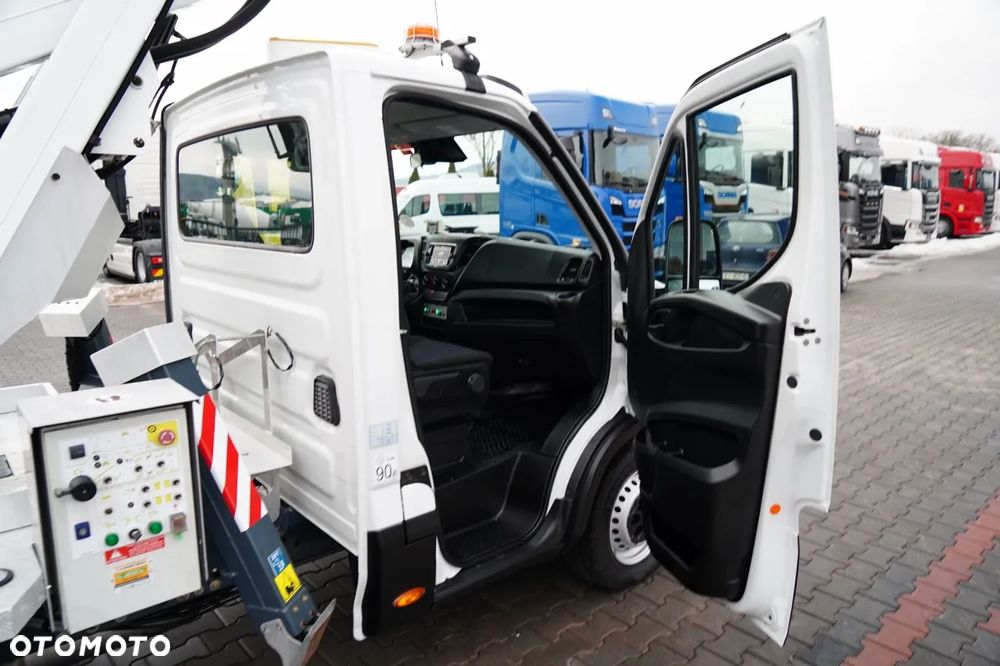 Iveco 35-140 / ZWYŻKA / PODNOŚNIK KOSZOWY FRANCE ELEVATEUR 141 TLE / 4 PODPORY / MANUAL / 2020  R - 36