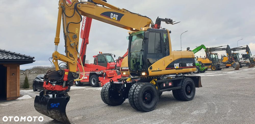 Caterpillar CAT 316C rok 2005 rototilt sprowadzony 7340mtg. - 9