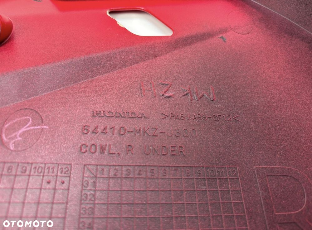 Prawy dolny pług Honda CBR 600RR PC69 2024- Oryginał - 16