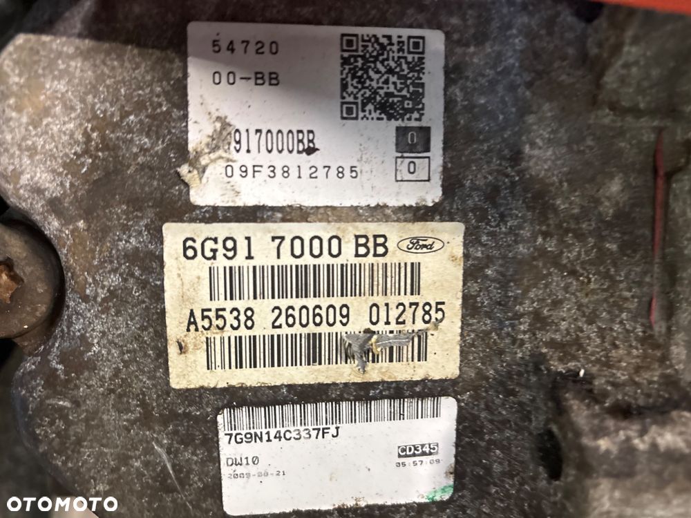 Skrzynia Biegów Automat FORD MONDEO IV MK4 2.0 TDCI 140KM 6G917000BB 34TYS MIL - 5