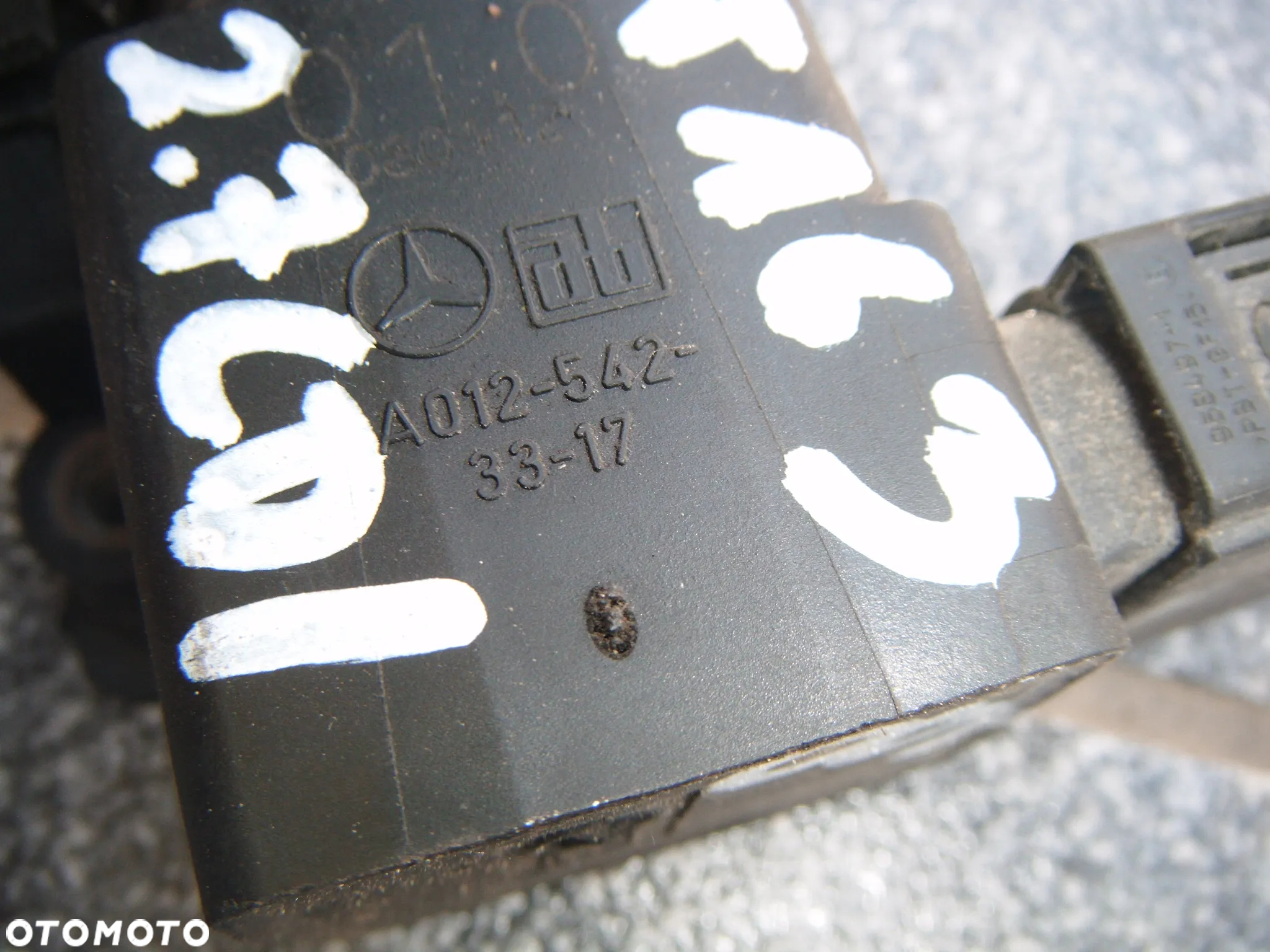 mercedes ML w163 2.7 cdi 00r potencjometr gazu  a012-542-33-17 - 2