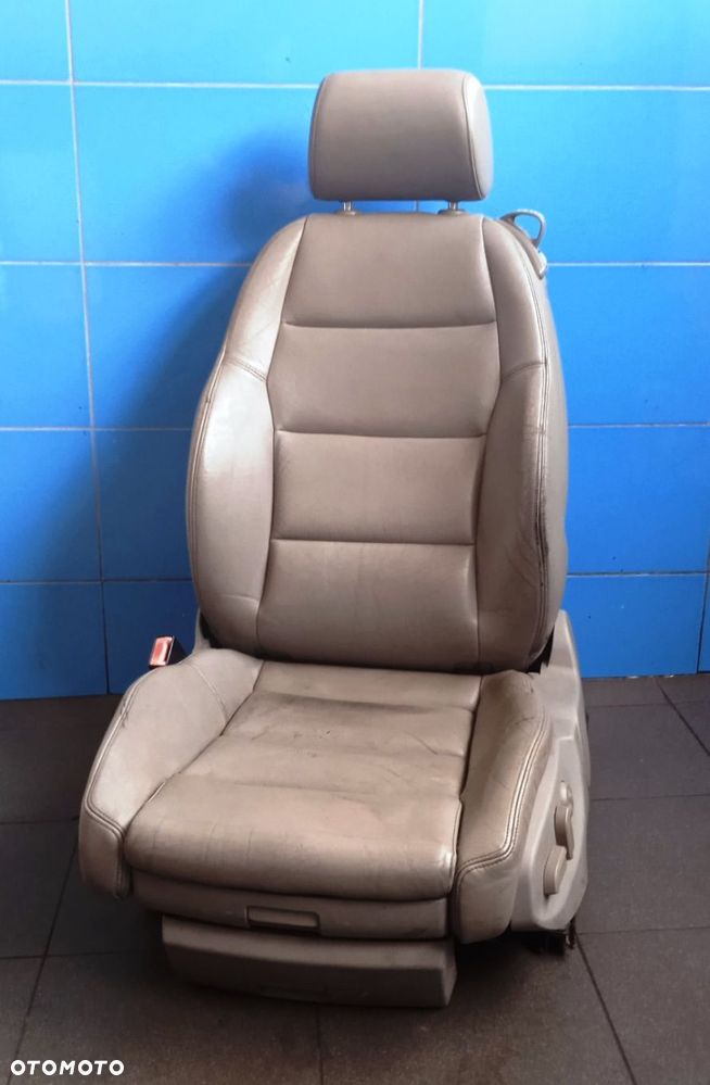 Fotel kierowcy Audi A4 B6 Cabrio skóra - 1