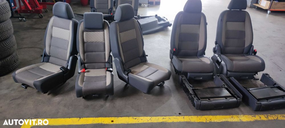 Scaune 5 locuri volkswagen vw touran 1T2 cross fara incalzire - 4