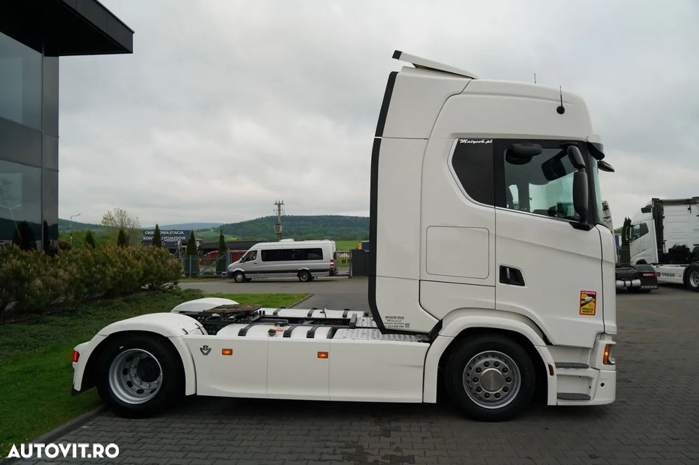Scania S 530 / V8 / RETARDER / I-PARK COOL / PLATĂ JOSĂ / PIELE / - 10