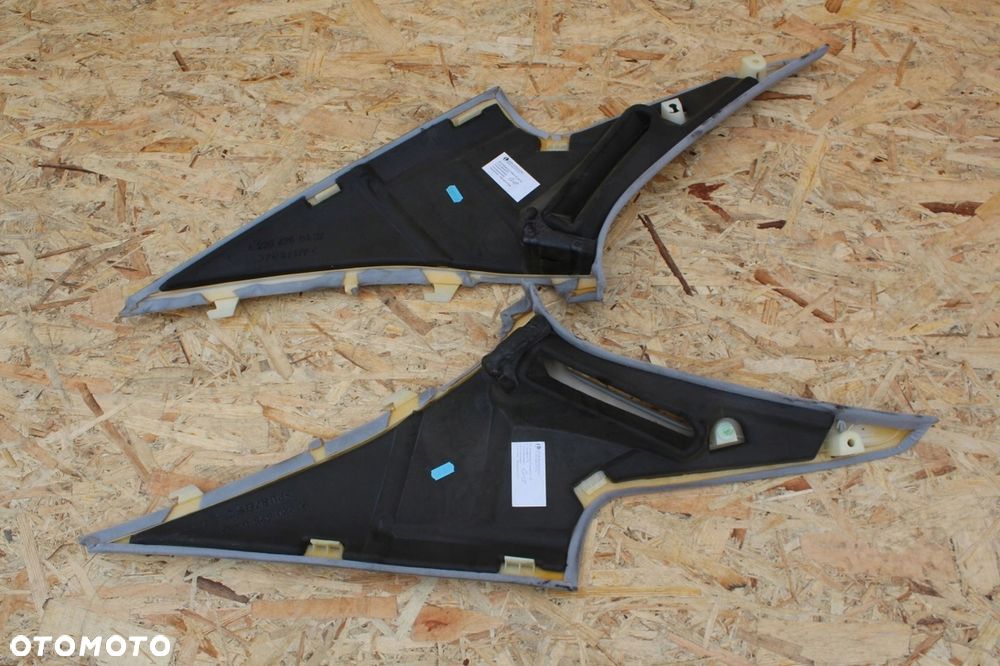 Osłony słupków C tył Mercedes w220 s-klasa szare - 2