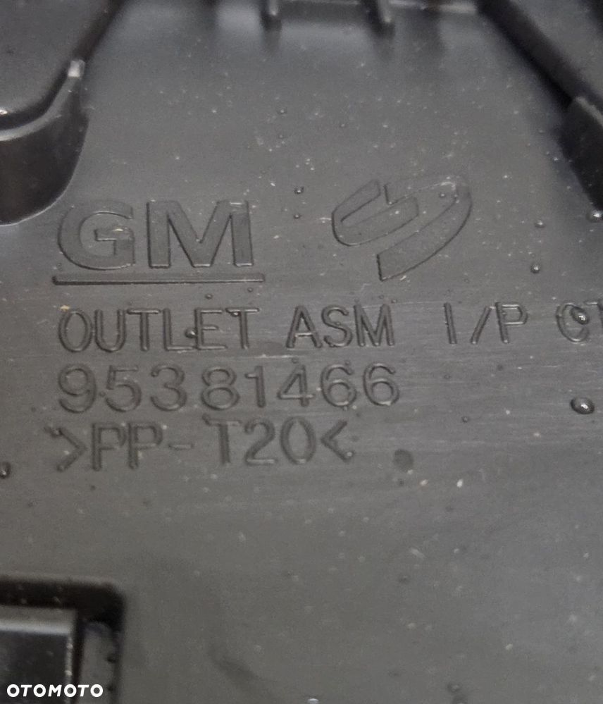 CHEVROLET TRAX RAMKA ŚRODKOWA PANELU NAWIEWU 95381466 UK ANGLIK - 7