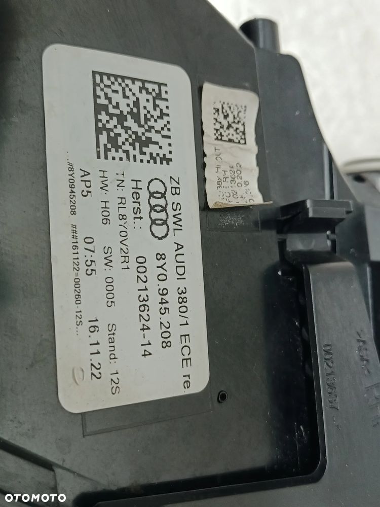 AUDI A3 S3 8Y 20-23r LED LAMPA TYLNA PRAWA ORYGINAŁ EUROPA - 10