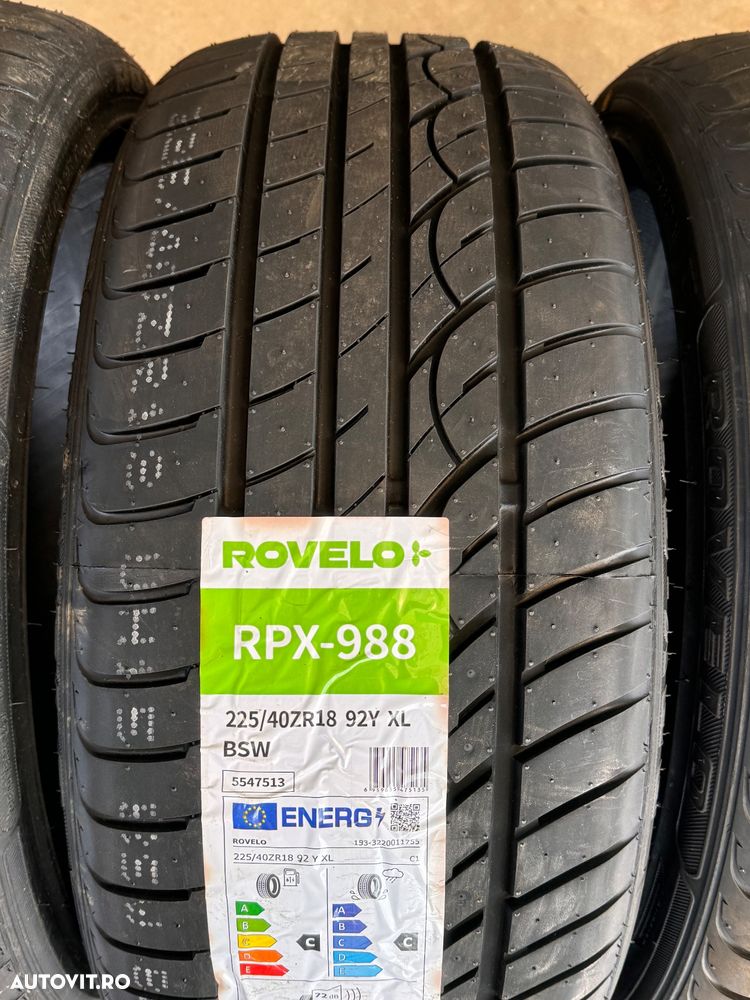 Vând anvelope 225/40/18 Rovelo noi de vară - 3