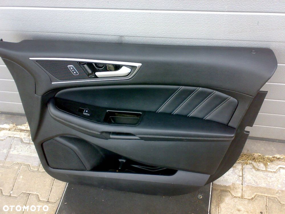 ford edge mk2 sport 15-18 tapicerka drzwi boczek skóra przednia prawa - 2
