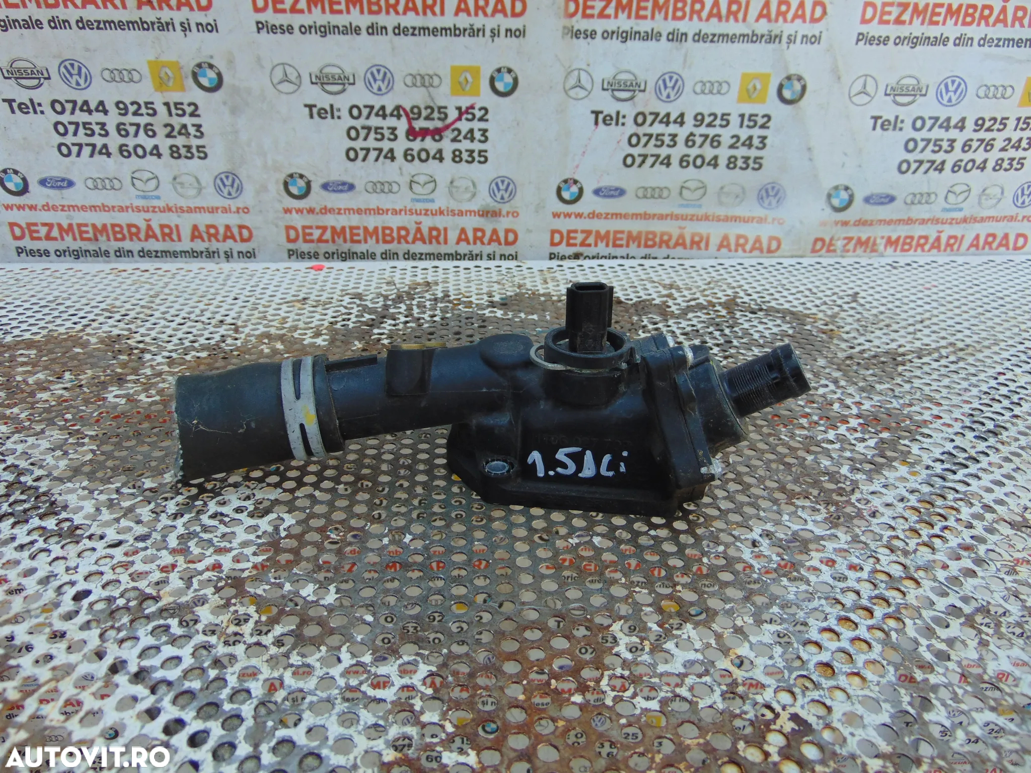 Carcasa termostat Renault clio 4 1.5 megane 4 cod 110602770r  captur dacia duster logan mcv sandero euro 6 kangoo - 2