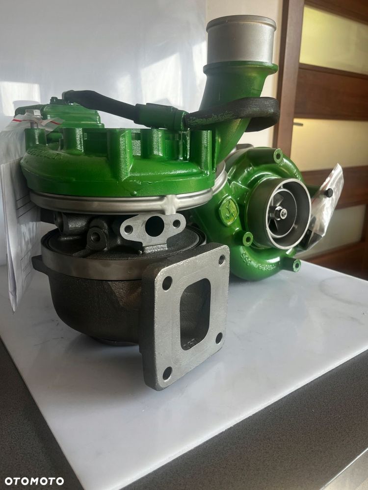 turbosprężarka biturbo john deere dz100202 re543655 + rabat 2000zł opis - 3