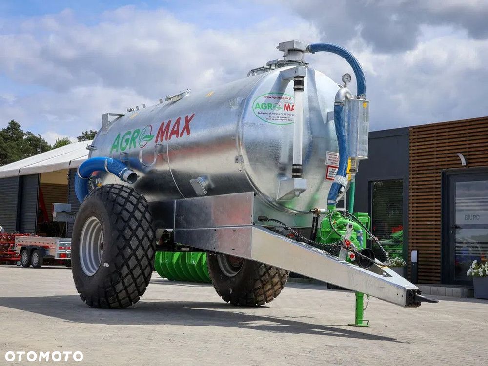 WYPRZEDAŻ - WÓZ ASENIZACYJNY Beczkowóz Beczka 8000L AGRO-MAX - OD RĘKI - 8