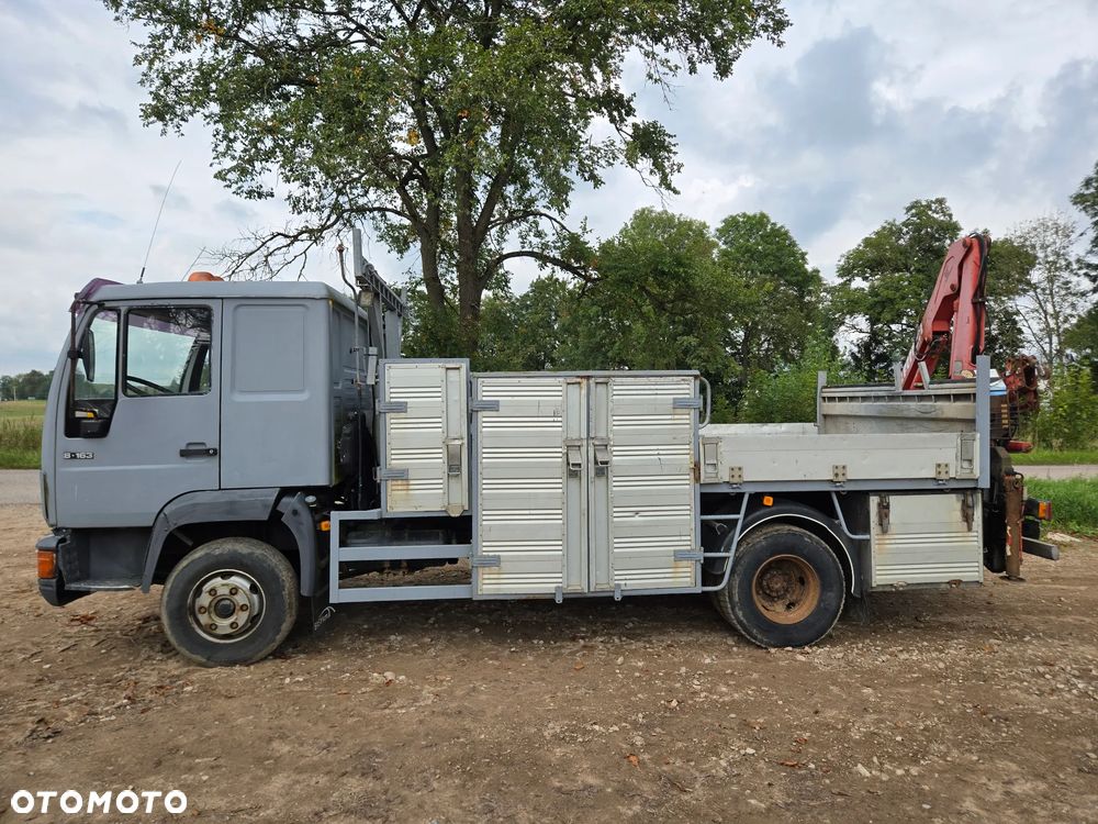 MAN 8.163 Skrzynia + Dzwig HDS - 8