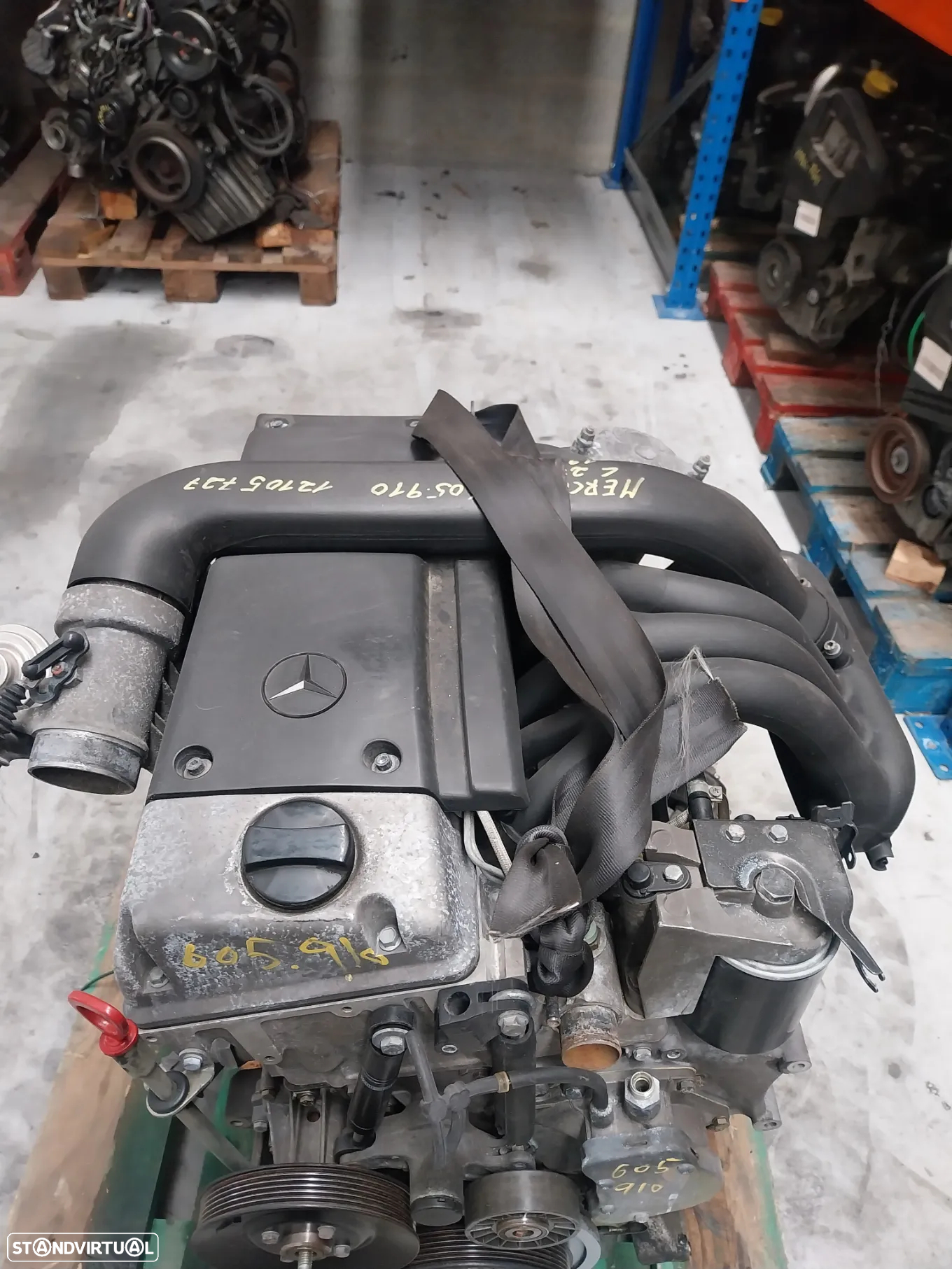 Motor Mercedes-Benz W202 2.5D Ref: 605 910 - 2