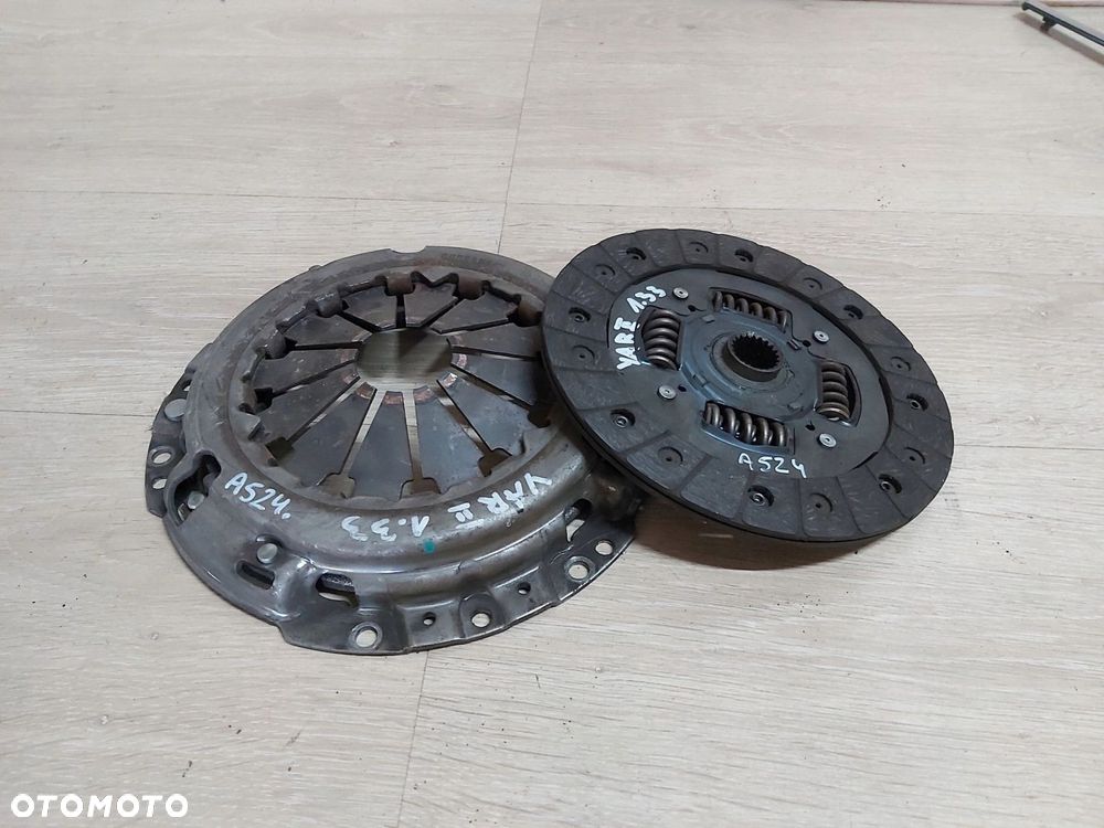 Toyota Yaris III 1,33 sprzęgło 1,3 vvti ORYGINAŁ Auris Verso tarcza docisk - 1